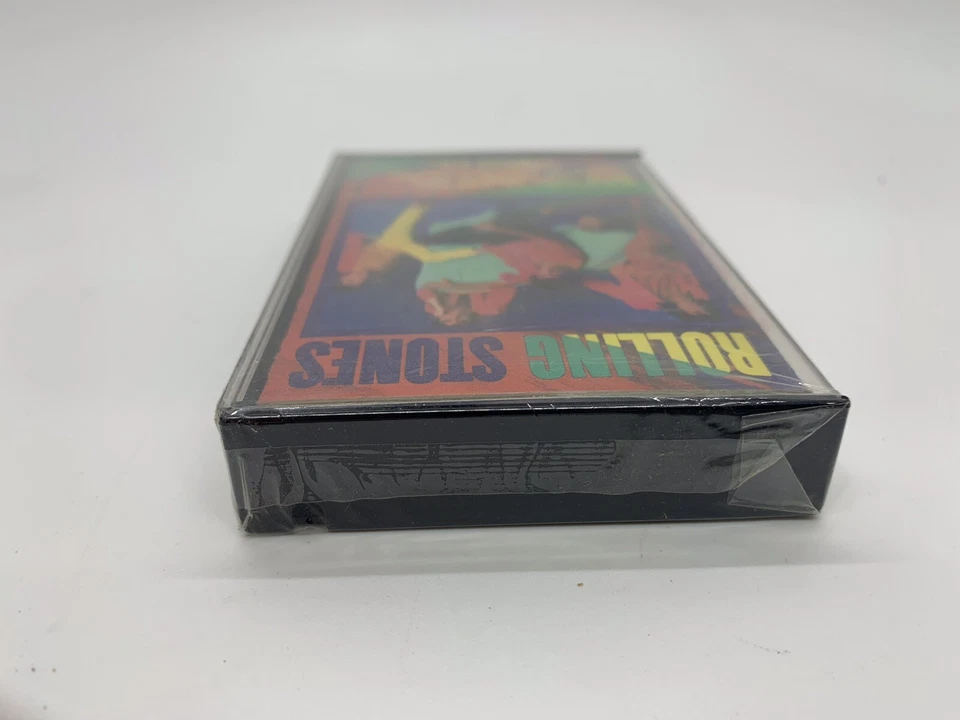 Rolling Stones DIRTY WORK Cassette Tape Chrome CrO2 1986 Factory Sealed Vintage - Image 4 of 4