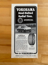1979 Print Ad Yokohama Tires Datsun 280 ZX 5"x10-1/2"