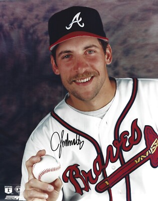 John Smoltz Autographed Signed 8x10 Photo MLB Braves Hall Of