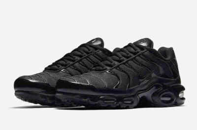 Nike Air Max Plus Triple Black 604133-050 Men Size