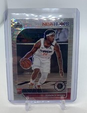 Terance Mann RC Silver Pulsar Prizm Base Hoops Premium Stock Rookie 2019-20