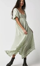 NWT Free People On My Level Maxi Dress Size S B-9
