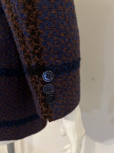 ALAN AUSTIN Beverly Hills Blazer Wolljacke Made In Italy Gr. 40 - Bild 7 von 9