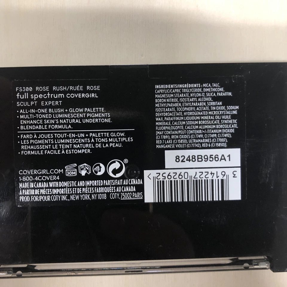 Covergirl Full Spectrum Sculpt Expert Versatile Cheek Palette Rose Rush Sealed - Image 2 of 2