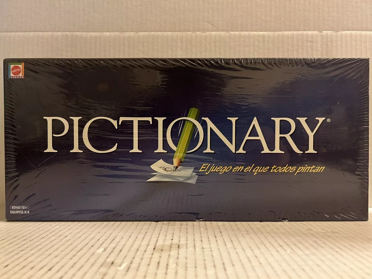 PICTIONARY El Juego en el que todos pintan 55851 2002 Mattel