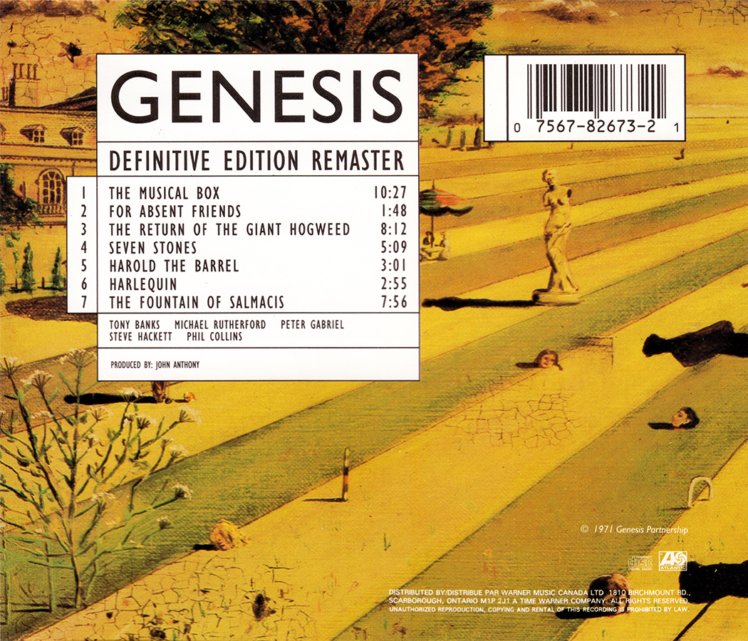 GENESIS Nursery Cryme レコード Amazon.com: Nursery Cryme: CDs & Vinyl