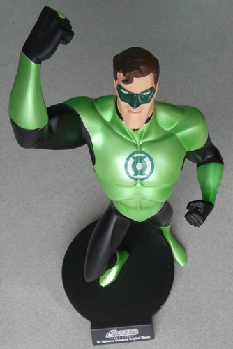 GREEN LANTERN FIRST FLIGHT DVD MAQUETTE HAL JORDAN Statue Ceramic DC Direct