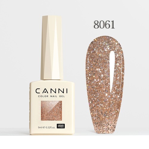 CANNI Hema Free Diamond Glitter Nail Gel Polish 9ml Varnish Soak Off UV LED Gel - Picture 20 of 33