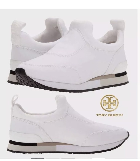 tory burch leather sneakers