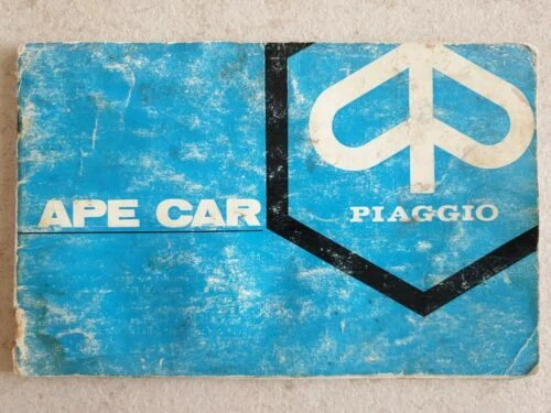 Manuali e istruzioni di manutenzione ordinaria per auto per Vespa, Piaggio