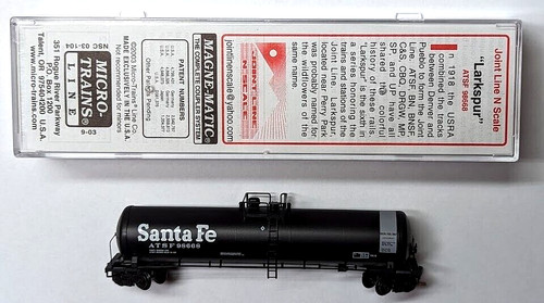 Coche tanque combustible diésel MTL S Micro-Trains Special Run 3.104 Santa Fe ATSF 98668 | Zustand: New