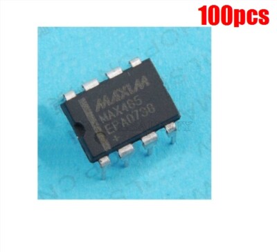 100Pcs RS-485/RS-422 DIP-8 Transceiver Maxim MAX485CPA MAX485 Ic New yc