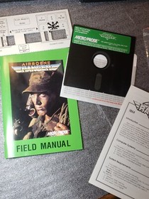 GUNSHIP MSX2 + Airborne Ranger VTG Games IBM/Tandy Comp. MICRO PROSE