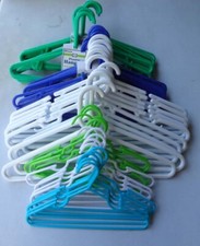 White Plastic Hangers Extra Strong, Regular hangers, Kids Hangers
