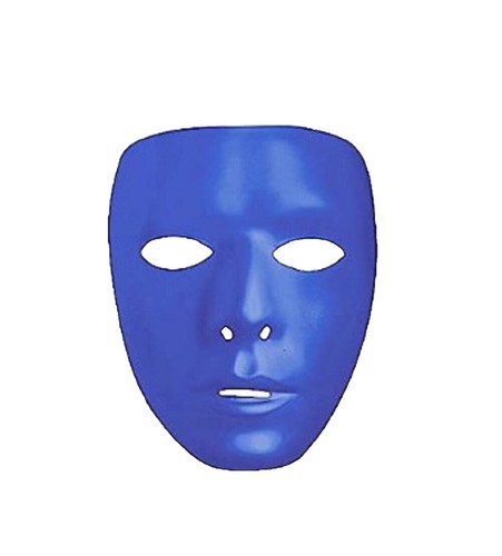 2 Guns Clown Mask – Latex Full Head Mask, Bank Robber Heist Fancy Dress Costume