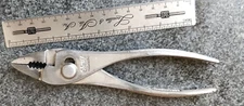 Vintage Clauss Freemont  Slip Joint Pliers, Thin Nose ~  USA made tool