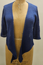 Women's Sheer Tie Front 3/4 Sleeve Bolero Cardigan - Lightweight Knotted Shrug T