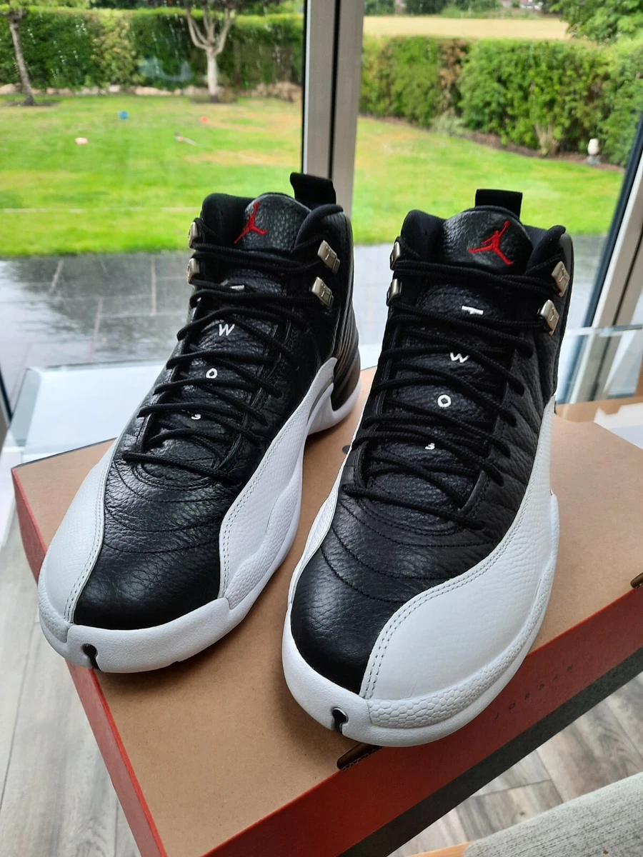 jordan 12 red and black