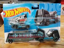 Hot Wheels Bank Roller Super Rigs Camino con Auto in scala 1:64 hw park'n play