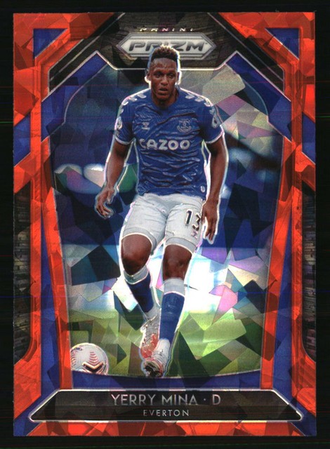 Yerry Mina 2020-21 Panini Prizm Premier League Prizm #109 Soccer Card