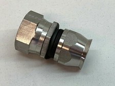  2-Pack Parker 1" Female JIC to A-16 Swivel Hose Fitting