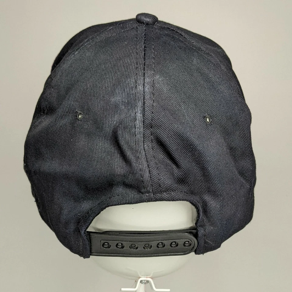 De Colección Guess Atlético Negro Rojo Bordado Algodón Talla Única Snapback Gorra Gorra Retro Foto 4 de 4