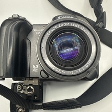 Canon PowerShot S3 Is 6.0MP Digital Camera Black UNTESTED POWERS ON & OFF