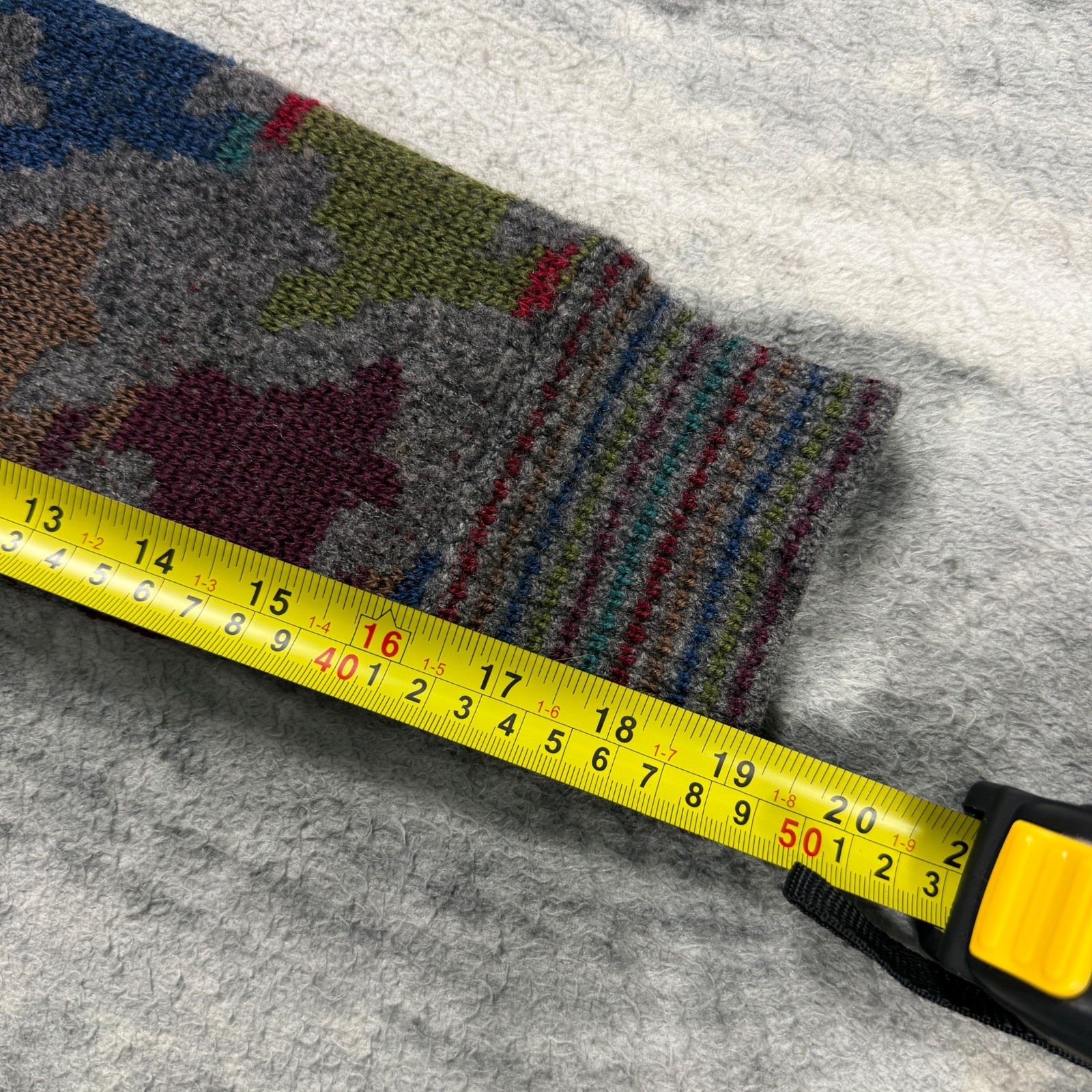 Vintage Missoni Sport Wool Mix Abstract Multicoloured Sz 44 / Small Knit Jumper image 5