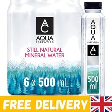 Pure Alkaline Mineral Water Multipack – 500ml Bottles, Low Sodium, Kosher