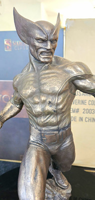 Wolverine Cold Cast Bronze Statue, 1/4 Scale, Sideshow Collectibles,Marvel,Comic