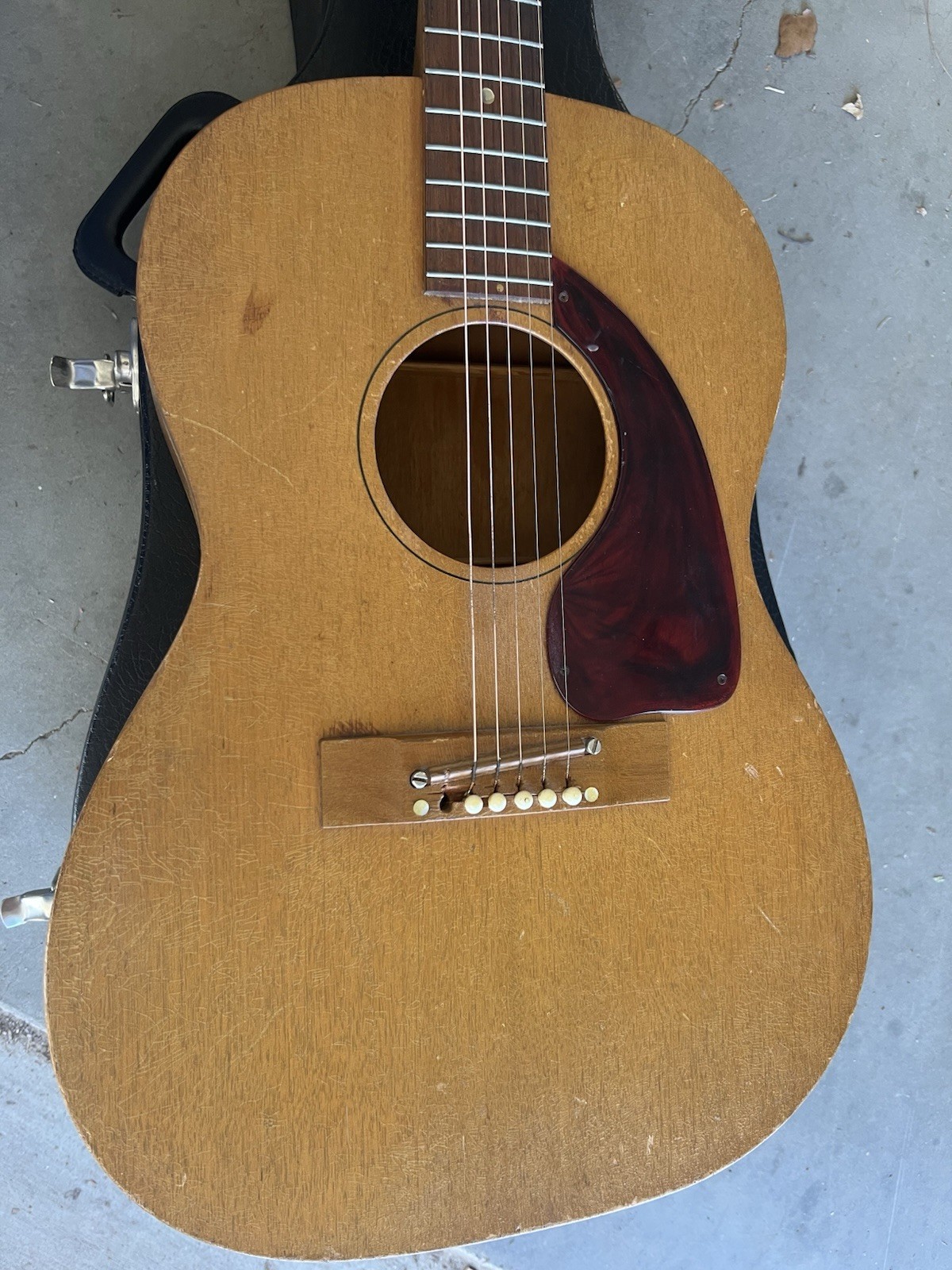 Vintage 1969 Gibson B-15 Mahogany Acoustic Guitar - needs bridge replaced