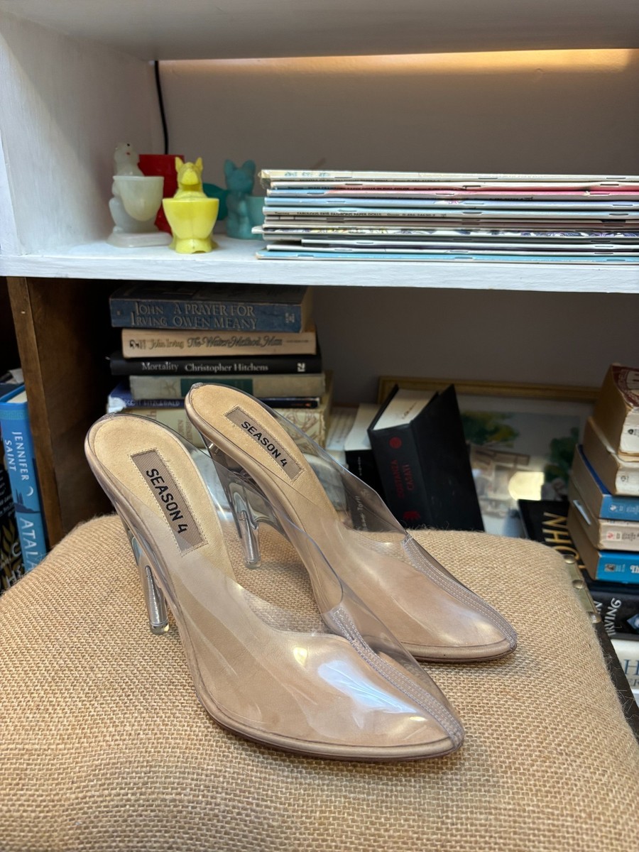 Pvc Clear Plastic Shoe Plastic Shoes Yeezy Clear Heels Yeezy