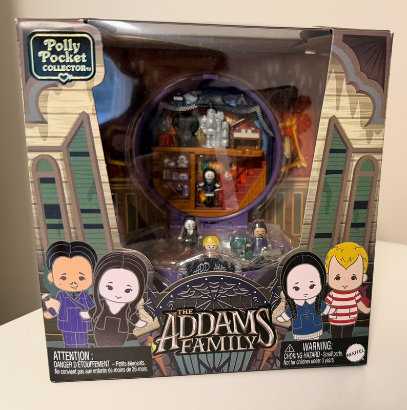 Mattel Polly Pocket Collector The Addams Family Compact
