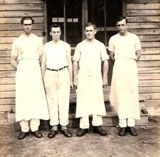JUST THE GUYS (11) RPPC REAL PHOTO POSTCARD GROUP LOT