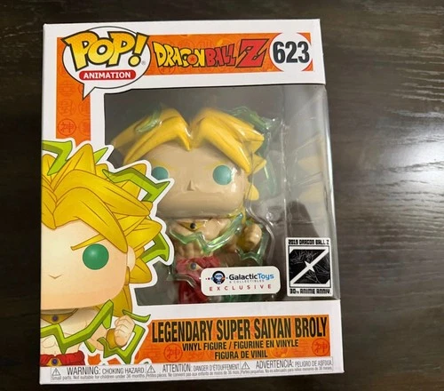 Funko Pop Animation Dragon Ball Z Legendary Super Saiyan Broly Vinyl Figure #623