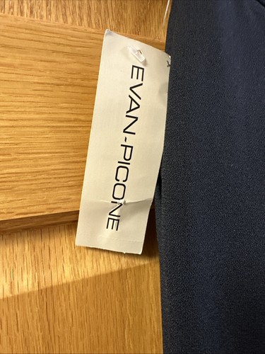 Evan-Picone Wide Leg Trouser Pants Slacks Women 12 High Rise Academia Preppy - Picture 9 of 10
