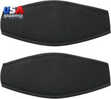 2PCS Diving Goggles Hair Protector Wrap Neoprene Mask Strap Cover Neoprene Divin