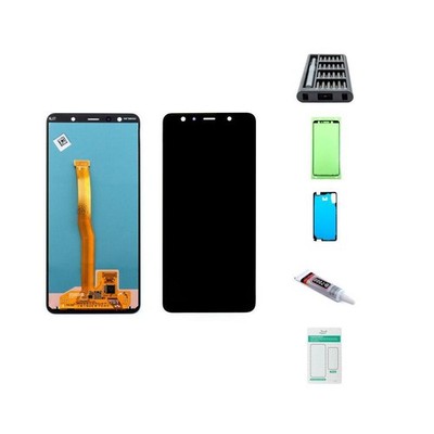 Samsung Galaxy A7 (2018) Display schwarz - Premium-Set Versand aus Deutschland