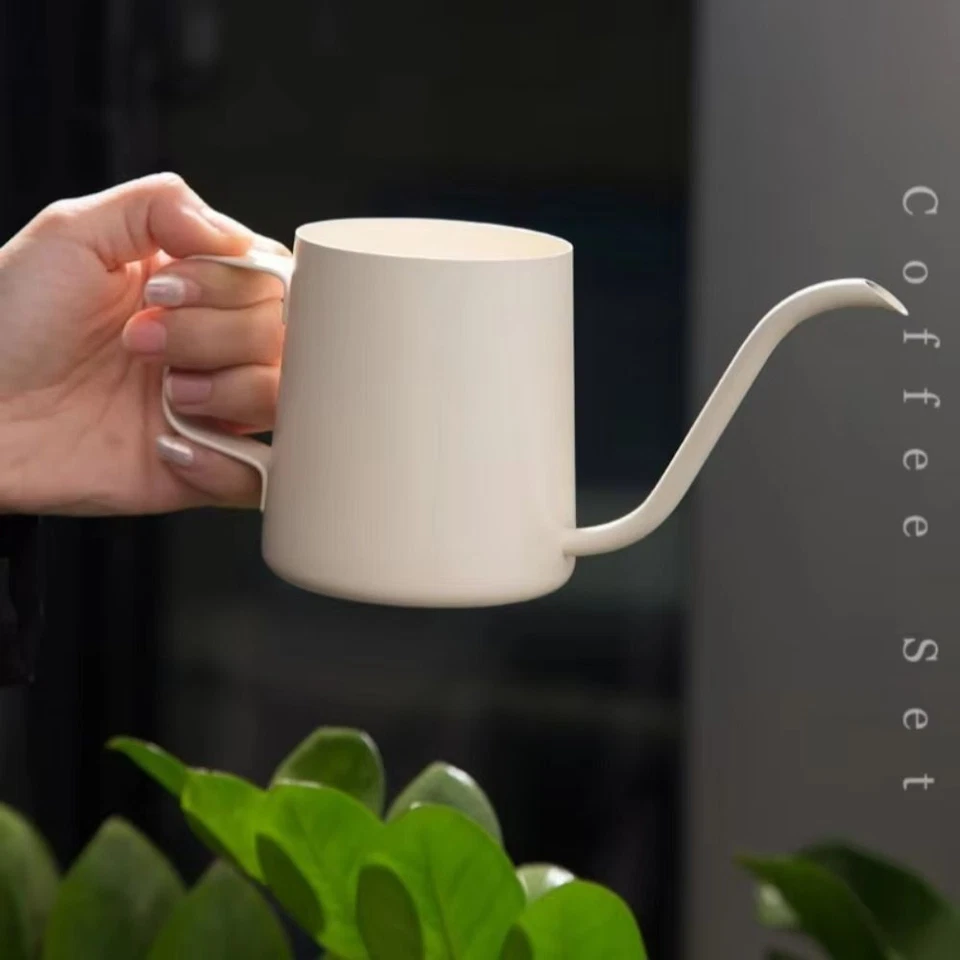 Long Narrow Spout Hand-poured Coffee Pot  Household Coffee Utensils - Image 3 of 4