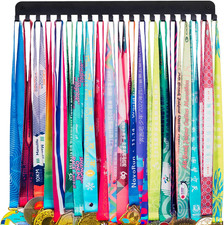 Medal Holder Display Hanger - She Believed She Could She Did - Personalized Meda