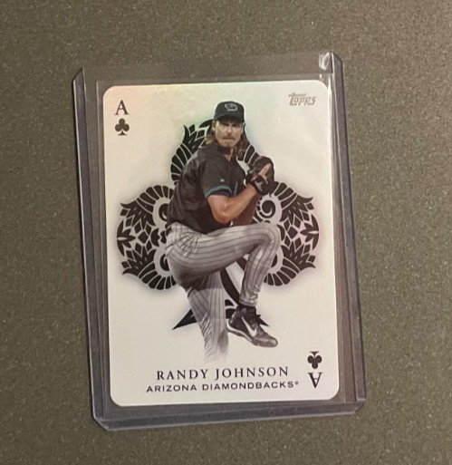 2023 Topps Series 1 Randy Johnson ALL ACES BLUE BACK Arizona Diamondbacks