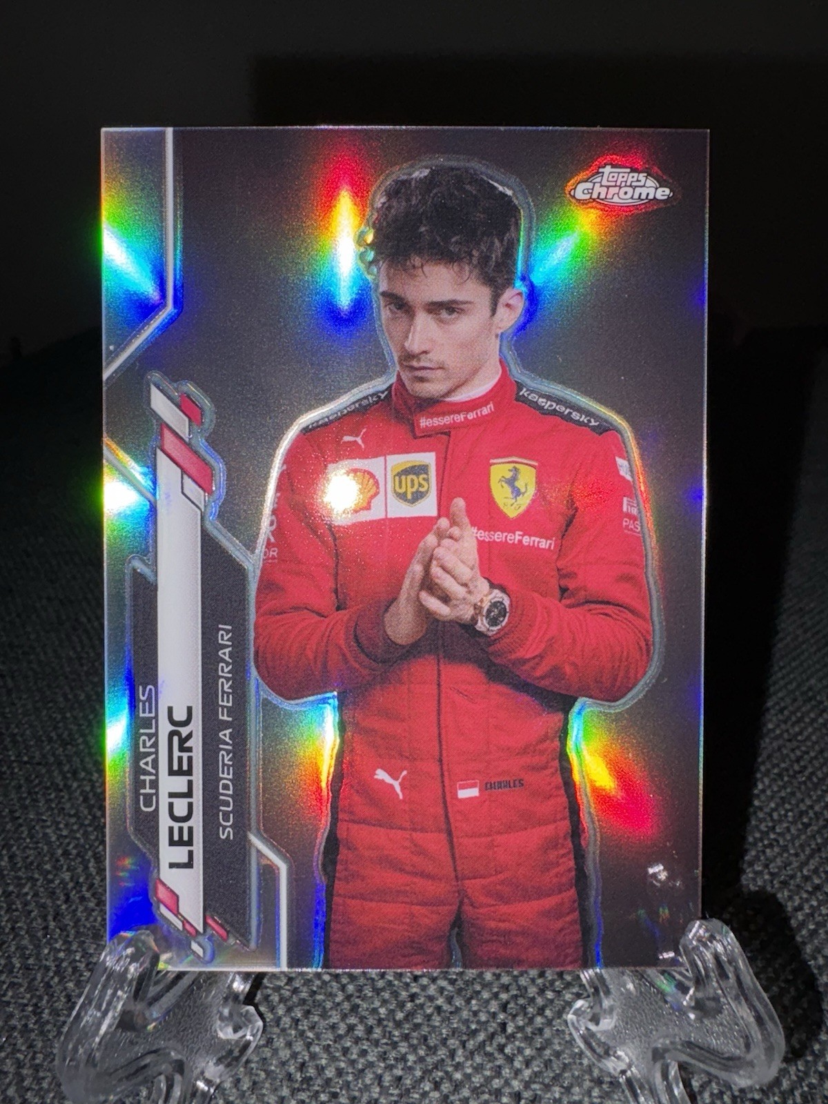 2020 Topps Chrome F1 Charles Leclerc Refractor #4