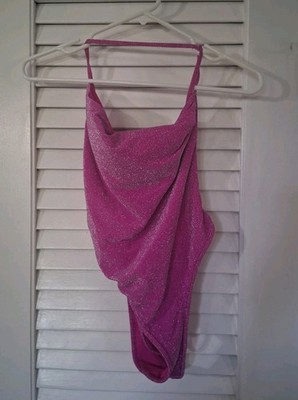 EIDON Surf One Piece Swimsuit Size XL Women s SPARKLY PINK New With Tags