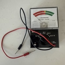 Micronta Model 22-030A Battery Tester Meter Vintage