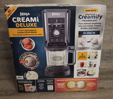 Ninja CREAMi Deluxe 11-in-1 Ice Cream and Frozen Treat Maker XL Size New in Box