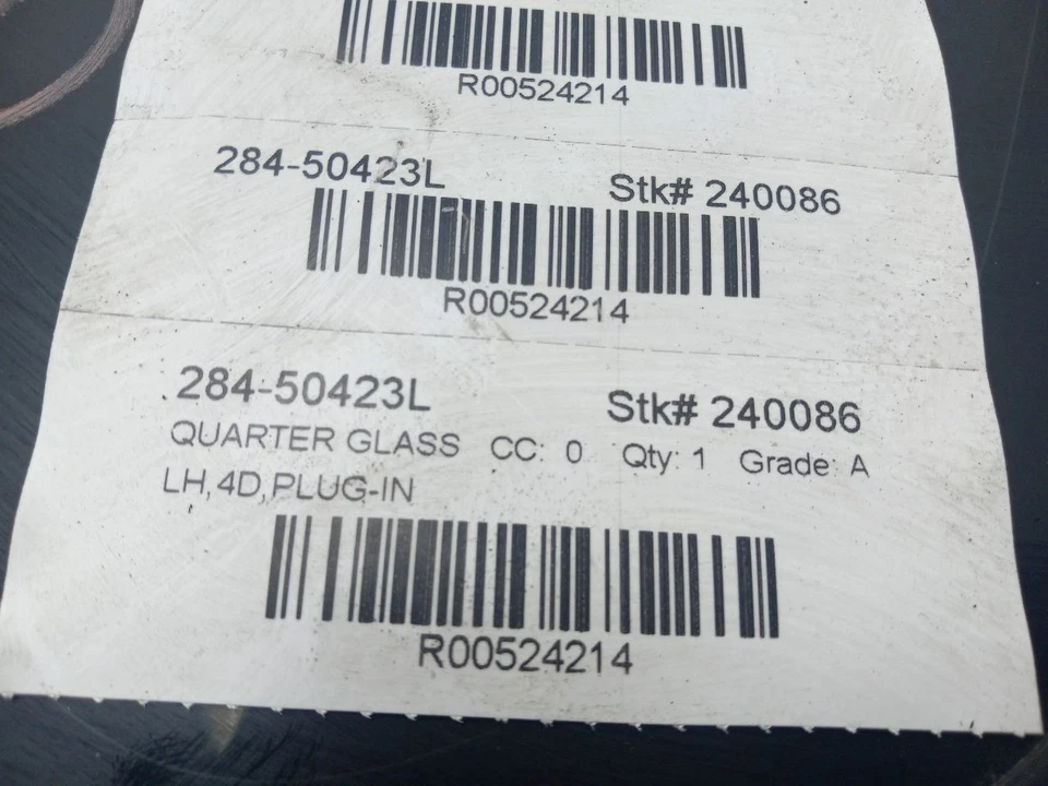 10 11 12 13 14 15 TOYOTA PRIUS PLUG-IN DRIVER CUARTO IZQUIERDO CRISTAL 62720-47031 Foto 3 de 4