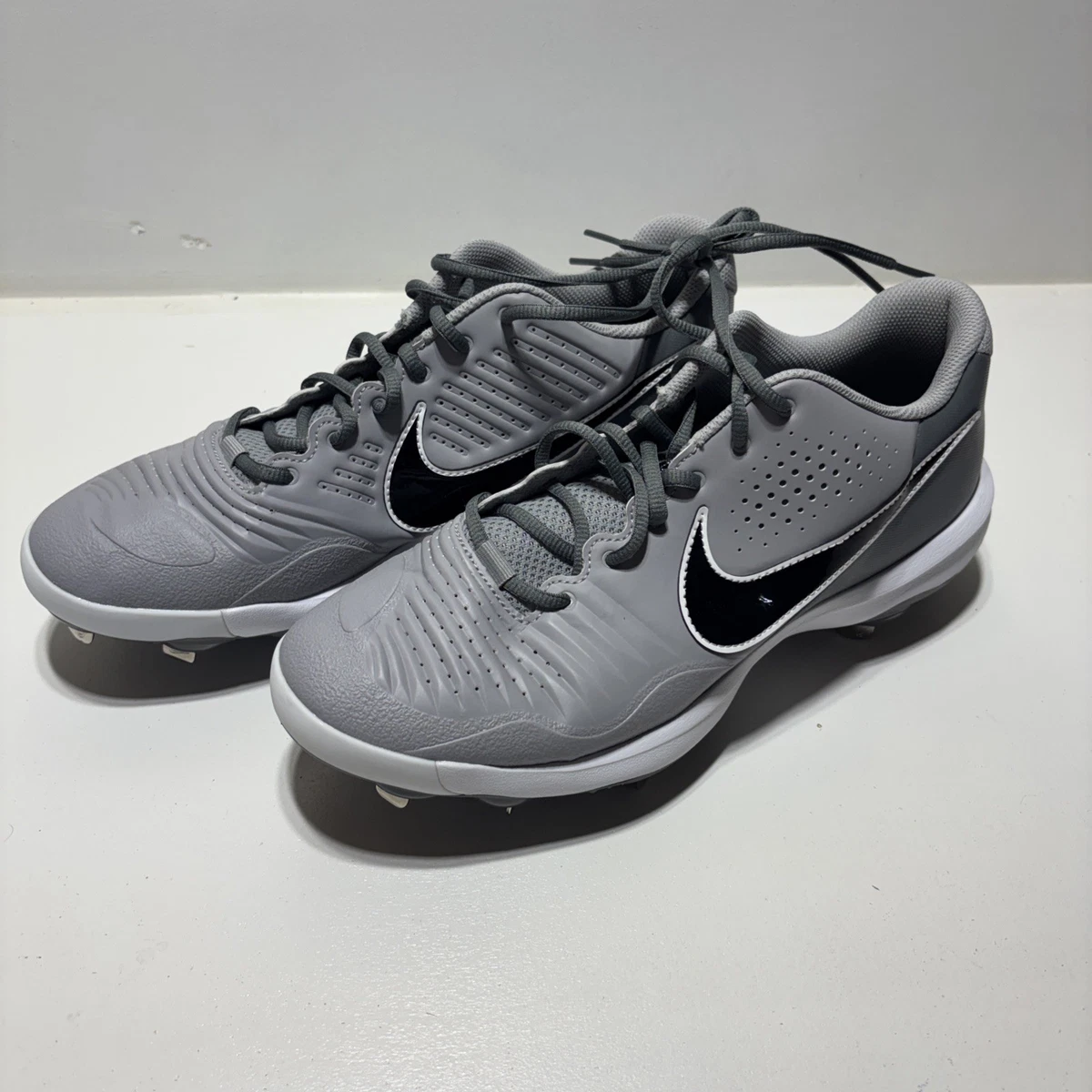 Nike Alpha Huarache Elite 3 Low White Light Smoke Grey for Sale
