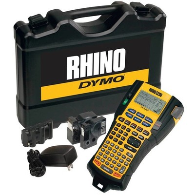 DYMO RHINO 5200 Set Beschriftungsgerät gelb, schwarz