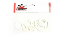 Superior Toy Co State Fair Pinball Machine Replacement Rubber Ring Kit White
