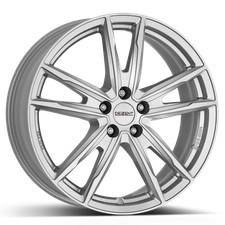4x Alufelgen DEZENT KF silver 7.5x18 für FIAT 500X